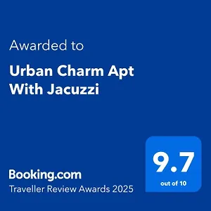 Urban Charm With Jacuzzi Appartamento Tirana